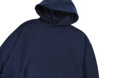 画像2: Used Jerzees Blank Sweat Hoodie Navy made in USA (2)