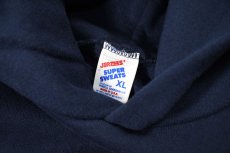 画像4: Used Jerzees Blank Sweat Hoodie Navy made in USA (4)