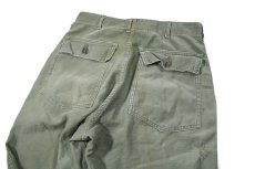 画像5: Used Us Army Damaged OG-107 Utility Trouser (5)