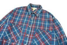 画像2: Used St John's Bay Heavy Flannel Shirt made in USA (2)