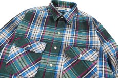 画像2: Used Five Brothers Heavy Flannel Shirt (2)