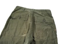 画像5: Used Us Army Damaged OG-107 Utility Trouser (5)