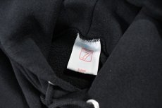 画像4: Used Logo7 Blank Sweat Hoodie Black made in USA (4)