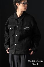 画像6: Calvin Klein 90s Classic Trucker Jacket Black カルバンクライン (6)