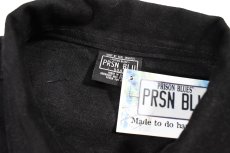 画像4: Prison Blues Denim Western Jacket Rinsed Black プリズンブルース (4)