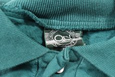 画像4: Deadstock Original Design Company Sweat Polo Jade made in USA (4)