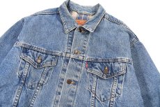 画像2: 96' Used Levi's 70699-0289 Flannel Lined Denim Jacket made in USA (2)