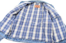 画像5: 96' Used Levi's 70699-0289 Flannel Lined Denim Jacket made in USA (5)