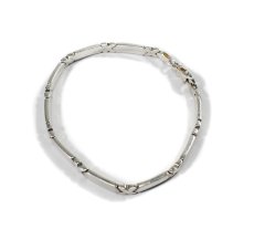 画像1: Vintage Italian Silver Bracelet #004 (1)