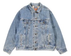 画像1: 96' Used Levi's 70699-0289 Flannel Lined Denim Jacket made in USA (1)