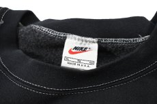 画像5: Used Nike Short Sleeve Sweat Shirt Over Dye Black made in USA (5)