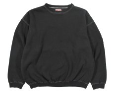 画像1: Used Marlboro Sweat Shirt Over Dye Black (1)