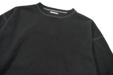 画像2: Used Marlboro Sweat Shirt Over Dye Black (2)