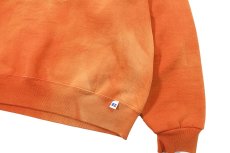 画像3: Used Russell Athletic Bleached Sweat Shirt Orange (3)