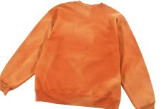 画像5: Used Russell Athletic Bleached Sweat Shirt Orange (5)