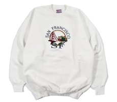 画像1: Used Hanes Sweat Shirt "San Francisco" (1)