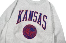 画像2: Used College Sweat Shirt "The University of Kansas" (2)