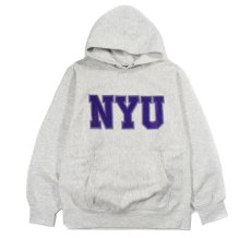 画像1: Used College Sweat Hoodie "New York University" (1)