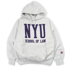 画像1: Used College Sweat Hoodie "New York University School of Law" made in USA (1)