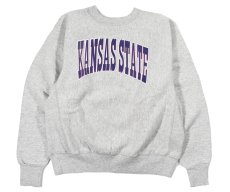 画像1: Used College Sweat Shirt "Kansas State University" made in USA (1)