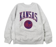 画像1: Used College Sweat Shirt "The University of Kansas" (1)