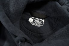 画像4: Used Carhartt Sweat Hoodie Fade Navy (4)