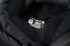 画像4: Used Carhartt Sweat Hoodie Fade Navy (4)