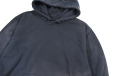 画像2: Used Carhartt Sweat Hoodie Fade Navy (2)