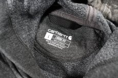 画像4: Used Carhartt Sweat Hoodie Fade Charcoal (4)