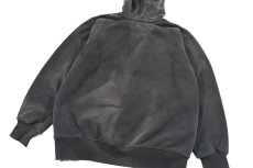 画像5: Used Carhartt Sweat Hoodie Fade Black (5)