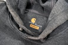 画像5: Used Carhartt Sweat Hoodie Fade Charcoal (5)