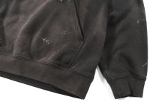 画像3: Used Carhartt Sweat Hoodie Fade Black (3)