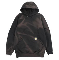 画像1: Used Carhartt Sweat Hoodie Fade Black (1)