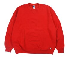 画像1: Used Russell Athletic Blank Sweat Shirt Red made in USA (1)