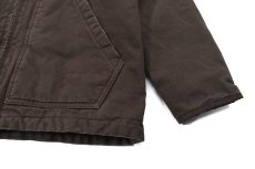 画像3: Used Carhartt Duck Ridge Coat Dark Brown (3)