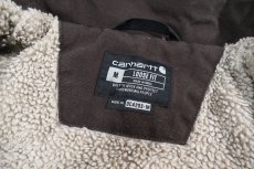 画像5: Used Carhartt Duck Ridge Coat Dark Brown (5)