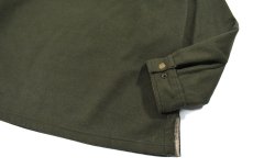 画像3: Used St John's Bay Fleece Polo Olive (3)