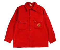 画像1: Used Boy Scouts America Wool Shirt Jacket (1)