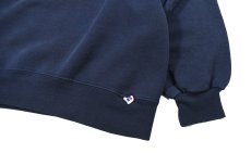 画像3: Used Russell Athletic Blank Sweat Shirt Navy made in USA (3)