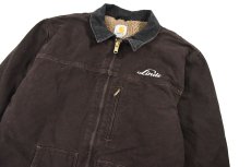 画像2: Used Carhartt Duck Ridge Coat Dark Brown (2)