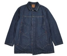 画像1: Used Marithe Francois Girbaud Denim Coat (1)