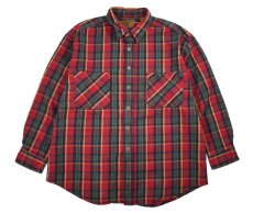 画像1: Used St John's Bay Heavy Flannel Shirt (1)