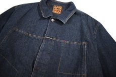 画像2: Used Marithe Francois Girbaud Denim Coat (2)