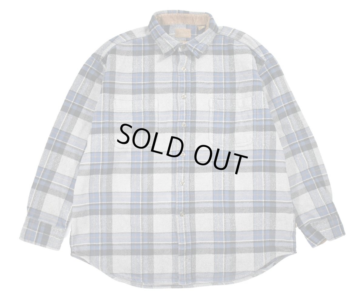 画像1: Used St John's Bay Flannel Shirt (1)