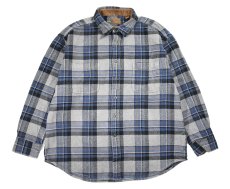 画像1: Used St John's Bay Flannel Shirt (1)