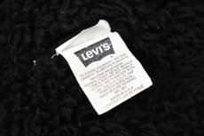 画像6: 96' Used Levi's Denim Sherpa Jacket Black made in USA (6)