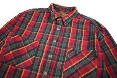 画像2: Used St John's Bay Heavy Flannel Shirt (2)