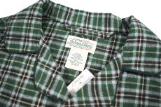 画像4: Deadstock St John's Bay Flannel Sleeping Shirt (4)