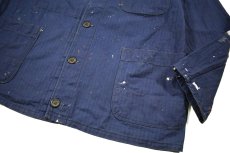 画像3: 60s Used French Work Herringbone Jacket (3)