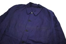 画像2: 60s Deadstock Vulcain French Work Twill Jacket (2)